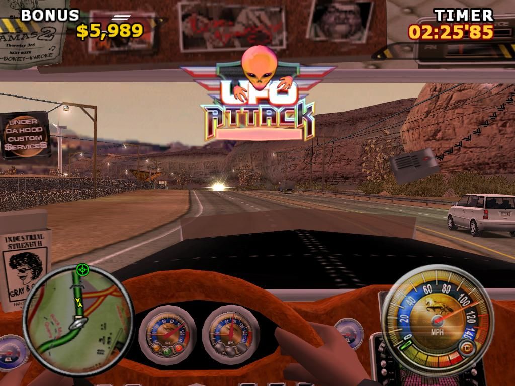 Big Mutha Truckers 2 screenshot 5 for Playstation 2